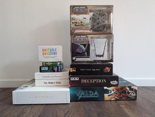 Diverse bordspellen, Hobby en Vrije tijd, Gezelschapsspellen | Bordspellen, Zo goed als nieuw, Een of twee spelers, Drie of vier spelers