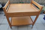 massief houten keukendressoir/kar, Ophalen, Gebruikt, Hout, Overige typen