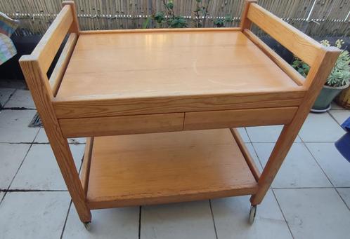 massief houten keukendressoir/kar, Huis en Inrichting, Keuken | Complete keukens, Gebruikt, Overige typen, Hout, Ophalen