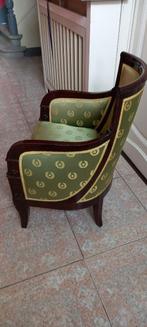 Empire mahoniehouten fauteuils, Antiek en Kunst, Antiek | Meubels | Stoelen en Sofa's, Ophalen