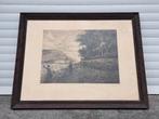 Gravure signe victor dieu, Antiquités & Art, Enlèvement ou Envoi
