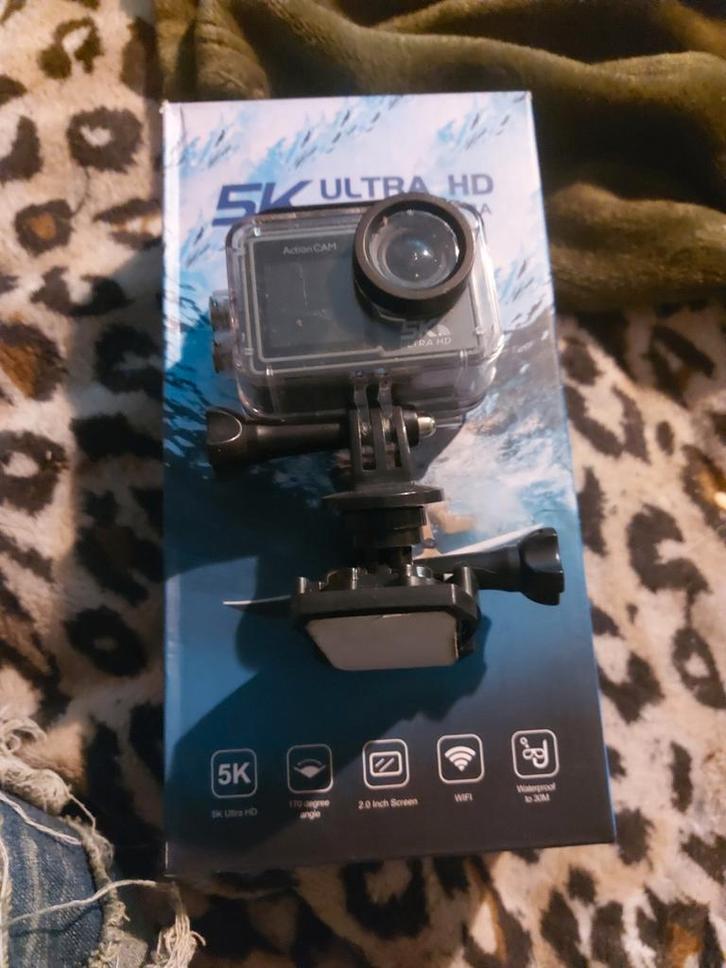 Caméra de sport « GoPro » Like 5K, TV, Hi-fi & Vidéo, Appareils photo analogiques, Comme neuf, Compact, Autres Marques, Enlèvement ou Envoi