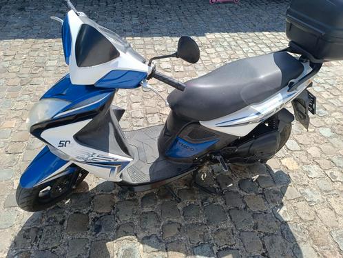 Scooter van klasse A, 2T., Fietsen en Brommers, Scooters | Kymco, Zo goed als nieuw, Super 8, Klasse A (25 km/u), Benzine, Ophalen