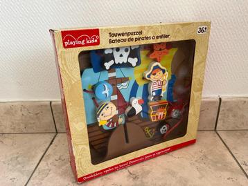 playing kids touwenpuzzel piratenboot beschikbaar voor biedingen