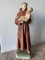 Beeld heilige Antonius van  Padua (42 cm), Antiquités & Art, Antiquités | Objets religieux, Enlèvement ou Envoi