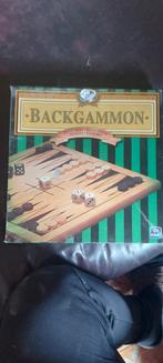 Backgammon houten set, Hobby en Vrije tijd, Gezelschapsspellen | Kaartspellen, Zo goed als nieuw, Ophalen