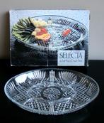 Serveerschaal, schaal, ovaal, Italiaans glas, 32 cm - NIEUW, Maison & Meubles, Neuf, Enlèvement ou Envoi, Verre, Balance ou Balances