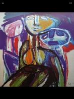 Martin van Wordragen - lot van 5 gesigneerde zeefdrukken, Antiek en Kunst, Kunst | Schilderijen | Abstract, Ophalen of Verzenden