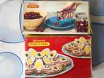 Kersen ontpitter en eiersnijder retro, Huis en Inrichting, Ophalen, Zo goed als nieuw