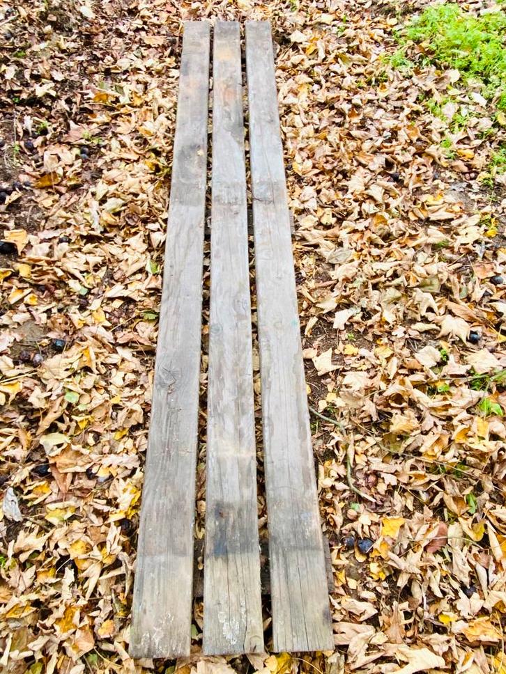 Steigerhout / Terrasvloer, Tuin en Terras, Palen, Balken en Planken, Zo goed als nieuw, Planken, Ophalen