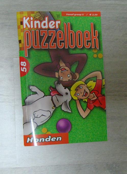 Sanders honden kinder puzzelboek 58 , vanaf groep 5 = 7-10 j, Livres, Loisirs & Temps libre, Neuf, Autres sujets/thèmes, Convient aux enfants