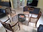 George III engelse stoelen met armleuning 4 stuks, Ophalen