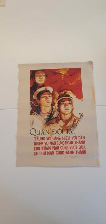Vietnamese propaganda posters.