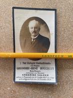 NOTARIS POPERINGE DHR GREGOIRE BOUCQUEY  1837 en + 1924, Verzamelen, Bidprentjes en Rouwkaarten, Ophalen of Verzenden, Bidprentje