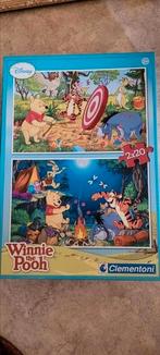 Winnie the Pooh 2 puzzels van 20 stukjes Clementoni, Ophalen of Verzenden, Zo goed als nieuw
