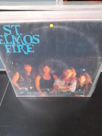 lp - st.elmos fire - powerdrive  beschikbaar voor biedingen