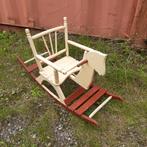 Chaise enfant cheval à bascule vintage déco, Ophalen of Verzenden