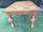 massief houten tafel, uitschuifbaar, Ophalen