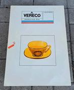 Service Vintage Tasses en verre coloré jaune orangé Vereco, Enlèvement