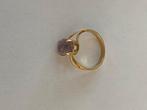 gouden ring, Handtassen en Accessoires, Ringen, Gebruikt, Geel, Ophalen of Verzenden, Kleiner dan 17