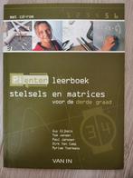 pienter leerboek stelsels en matrices, Boeken, Schoolboeken, Ophalen of Verzenden