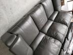 Chateau Dax lederen 3 zit relax, Ophalen, Driepersoons, Zo goed als nieuw, Rechte bank