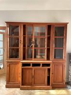 Vitrinekast, Huis en Inrichting, Kasten | Vitrinekasten, Ophalen, Gebruikt, 200 cm of meer, Rustiek