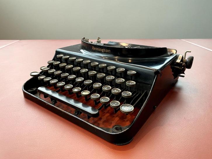 Typemachine Remington Junior portable, Antiek en Kunst, Antiek | Kantoor en Zakelijk, Ophalen