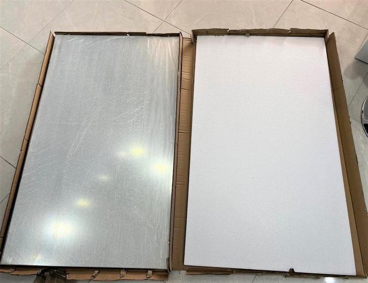 Badkamerspiegel 123 x 73 x 6 cm, Huis en Inrichting, Woonaccessoires | Spiegels, Nieuw, 100 tot 125 cm, Minder dan 100 cm, Rechthoekig