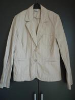 Beige blazerjasje MS Mode - sportief model maat medium (40/4, Maat 38/40 (M), Beige, Ophalen of Verzenden, Zo goed als nieuw