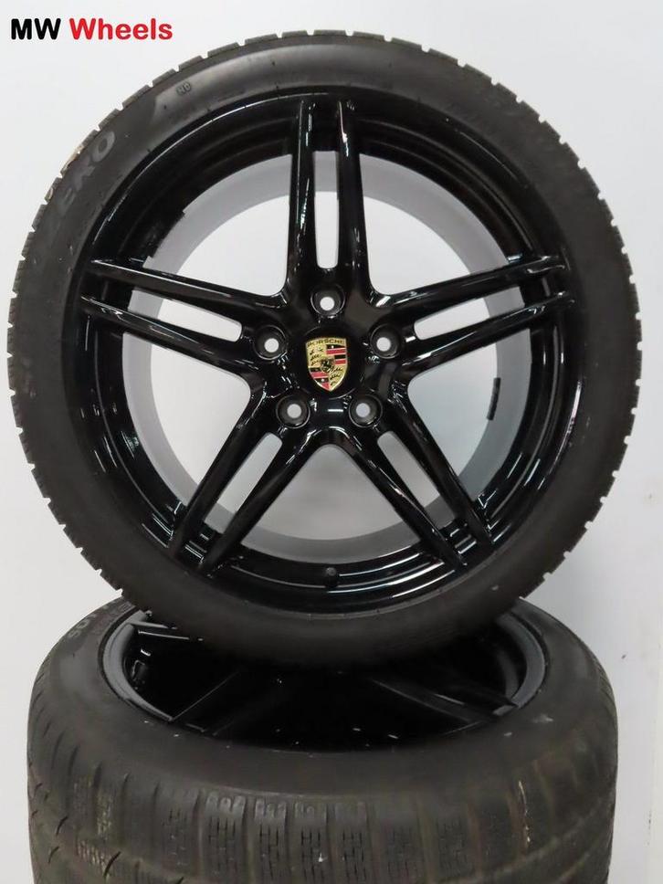 Porsche 19 inch velgen 911 991 MKII 2 en 2 S winterbanden, Auto-onderdelen, Banden en Velgen, Banden en Velgen, Winterbanden, 19 inch
