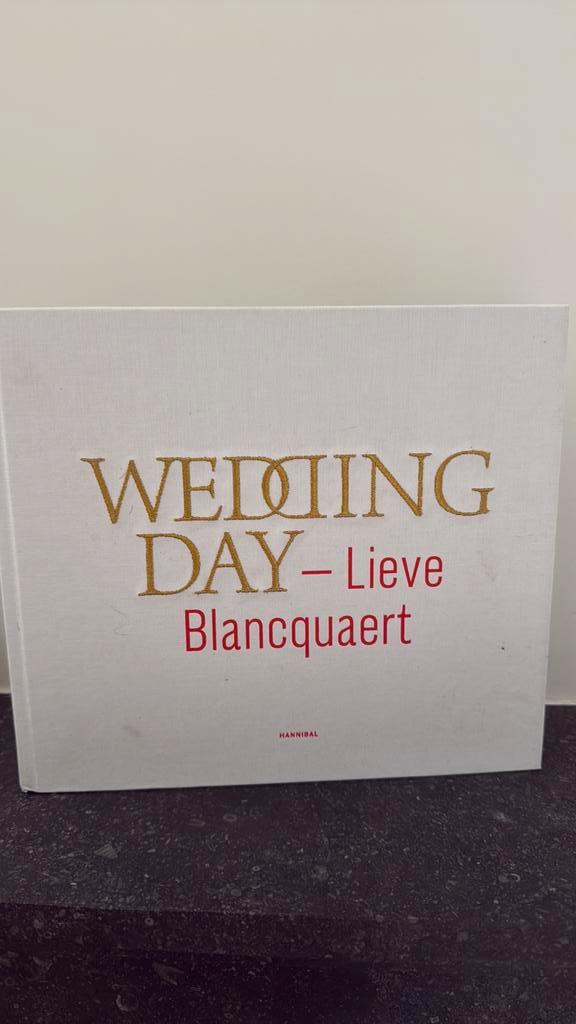 Boek Wedding Day Lieve Blancquaert, Boeken, Kunst en Cultuur | Architectuur, Zo goed als nieuw, Ophalen
