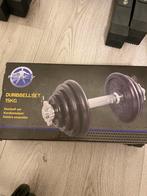 Gewichtenset 2x15kg, Sport en Fitness, Ophalen, Gebruikt