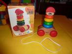 Jouet éducatif roulant en bois, Ophalen, Nieuw, Duw- of Trekspeelgoed