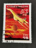 Sao Tomé et Principe 1978 - aviation, avion, Concorde, Affranchi, Enlèvement ou Envoi, Autres pays