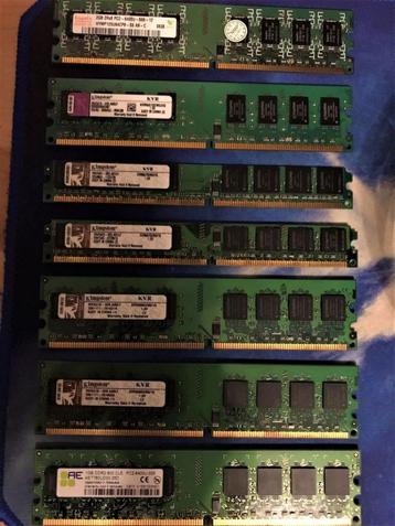 DDR2 RAM Geheugen - Hynix, Kingston, AE