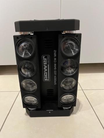 Power Lighting SPIDER LED 64W CW MK2 DJ LIGHT beschikbaar voor biedingen