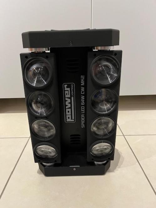 Power Lighting SPIDER LED 64W CW MK2 DJ LIGHT, Hobby en Vrije tijd, Feestartikelen, Nieuw, Feestartikel, Ophalen