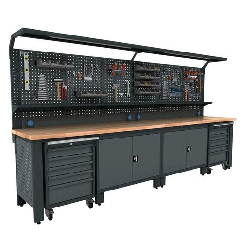 Industriele werkbank 370 cm, Auto diversen, Overige Auto diversen, Verzenden