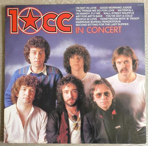 10 CC - In concert (live), Cd's en Dvd's, Vinyl | Overige Vinyl, Zo goed als nieuw, 12 inch, Ophalen of Verzenden