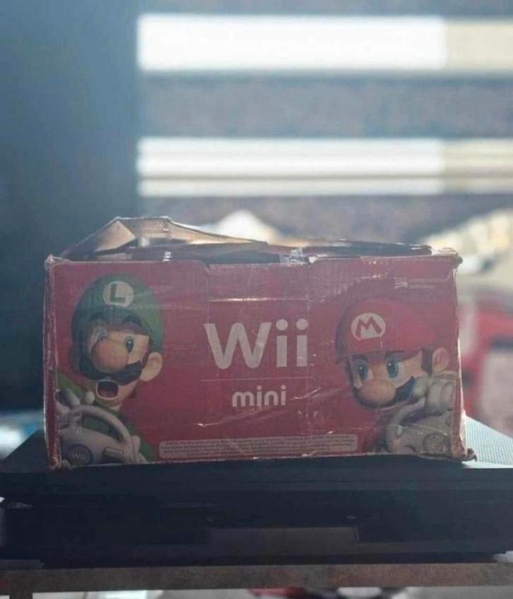 WII MINI MARIO KART EDITIE, Games en Spelcomputers, Spelcomputers | Nintendo Wii, Nieuw, Met stuurtje, Ophalen