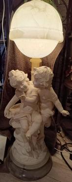 Zware vloer lampadaire marmer en steen te koop., Ophalen