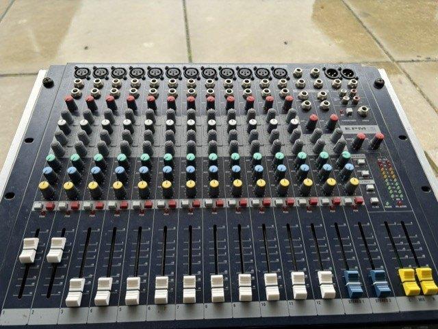 soundcraft EPM12, Muziek en Instrumenten, Mengpanelen, Gebruikt, 10 tot 20 kanalen, Microfooningang, Ophalen