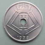 1938 25 centimes NLFR, Postzegels en Munten, Munten | België, Verzenden, Metaal, Losse munt