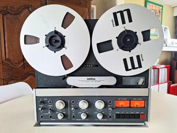 Revox B77 gereviseerd 4 sporen Topstaat !!, Enlèvement ou Envoi, Magnétophone