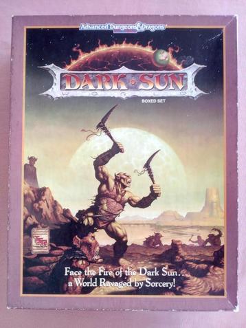 AD&D Darks Sun Products beschikbaar voor biedingen