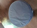 Ronde stoelkussens Ikea zwart doorsnede 32 cm, Ophalen of Verzenden, Gebruikt, Zwart
