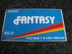 Fantasy Vrije Radio Weelde Sticker, Verzamelen, Ophalen of Verzenden, Nieuw, Film, Tv of Omroep