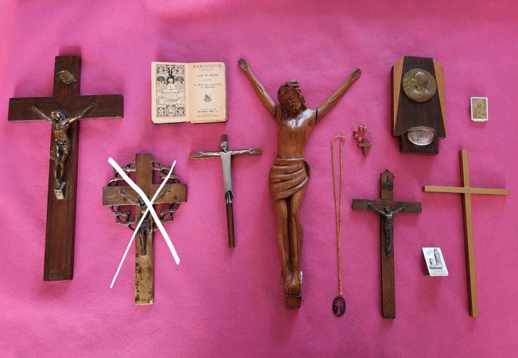 Allerlei - Collection de 25 objets religieux (25) - Métal