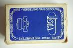 speelkaarten verdeling van gebouwenonkosten - watermeters, Ophalen of Verzenden, Gebruikt, Speelkaart(en)